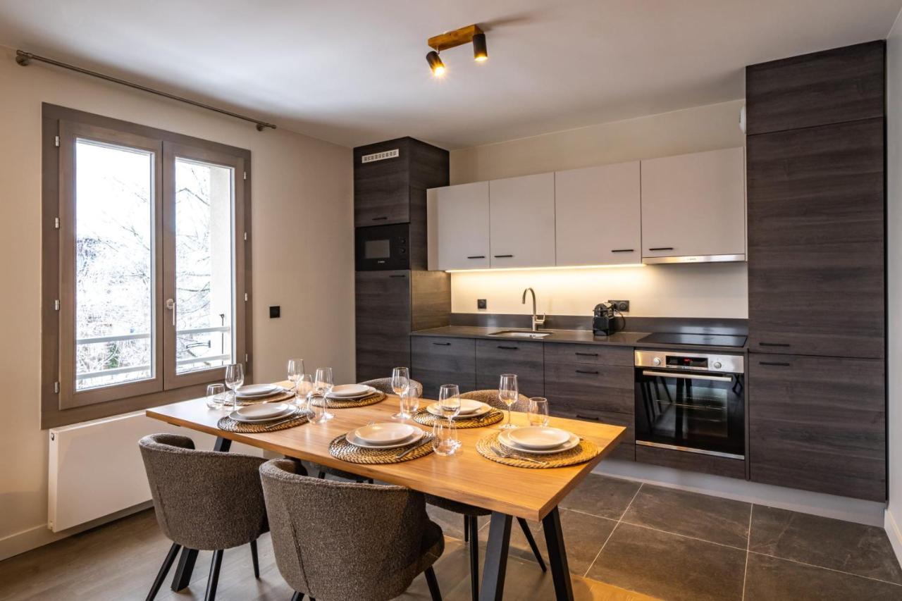 Perle Blanche - Brand New 2 Bedroom Apartment Perfectly Located Chamonix Exterior photo