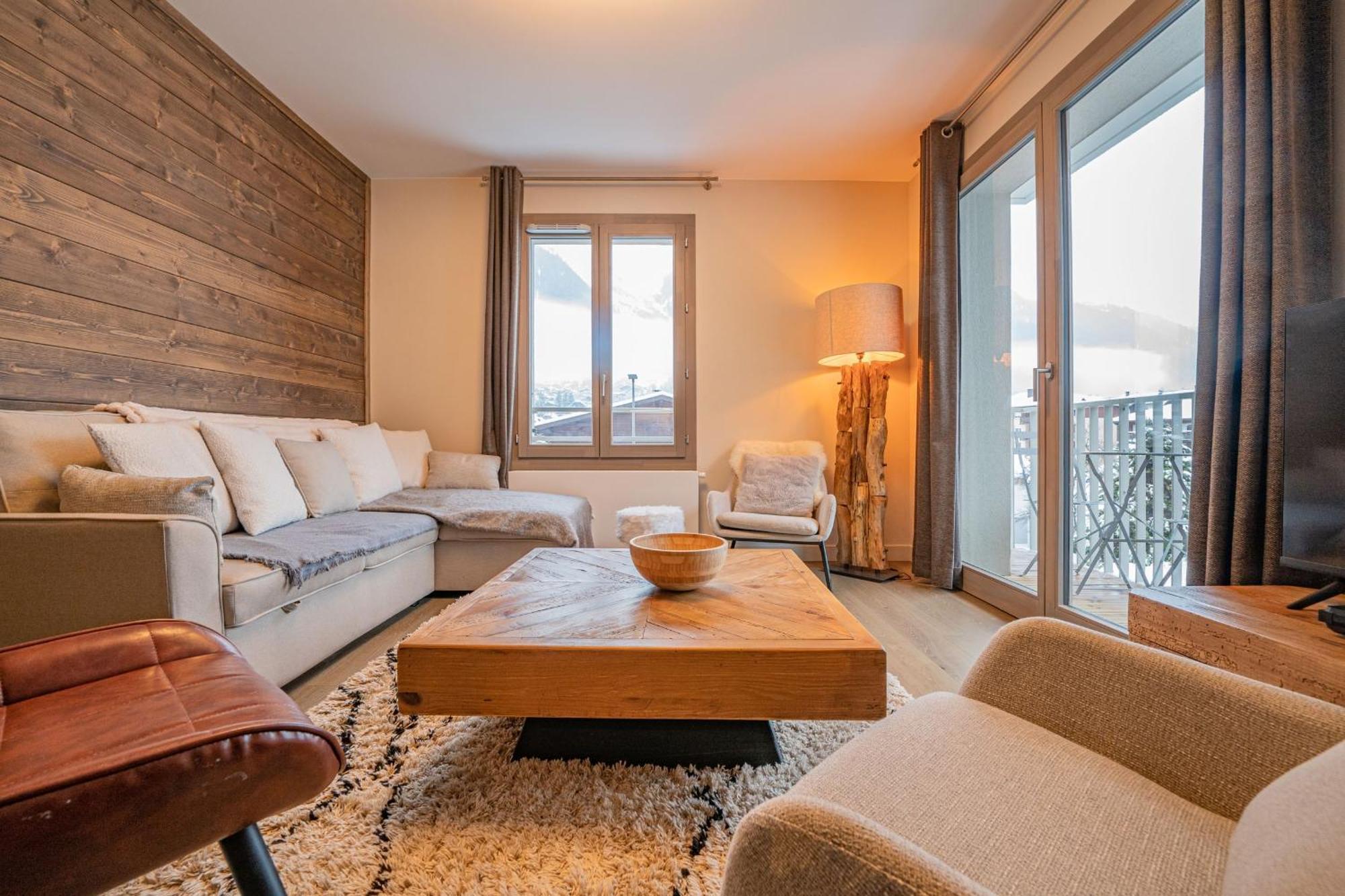 Perle Blanche - Brand New 2 Bedroom Apartment Perfectly Located Chamonix Exterior photo